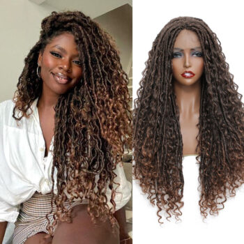 Perruque tresse caramel Goddess Box Braids Néfertari