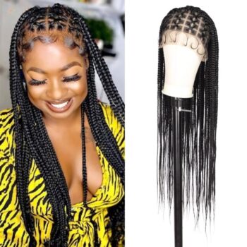 Perruque tresses noire criss cross Nebet