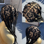 perruque tresse coeur