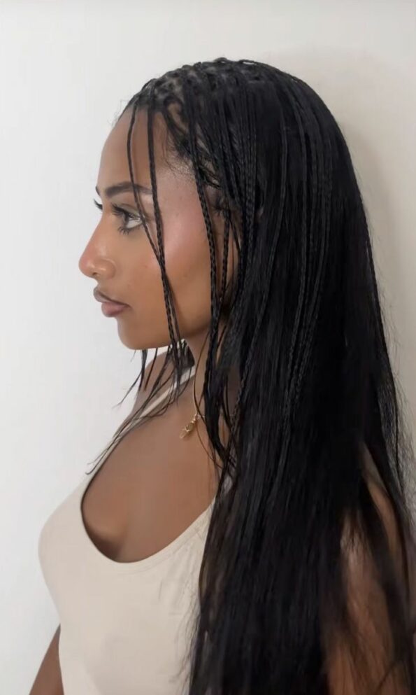 Zoë Kravitz Braids à Paris